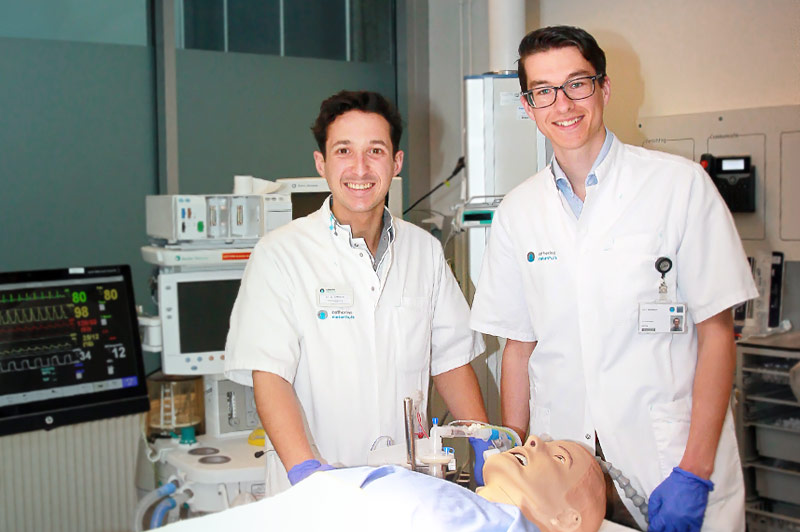 dr. Geert Simkens en Gijs Berkelmans