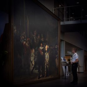 Rembrandt houdt de wacht in het Catharina Ziekenhuis