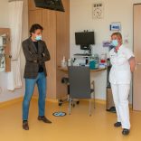 Jesse Klaver onder de indruk na werkbezoek in Catharina Ziekenhuis