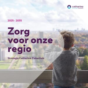 Zorgpartners in de regio - afbeelding van de voorkant van deze flyer.