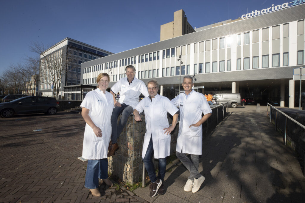 Johanne Bloemen, Misha Luyer, Ignace de Hingh en Pim Burger. Foto: DCI Media