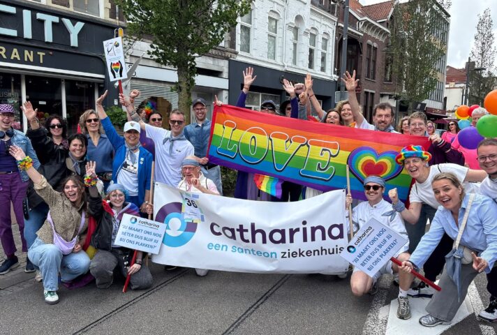 Catharina Ziekenhuis liep opnieuw trots mee in Eindhoven Pride Parade